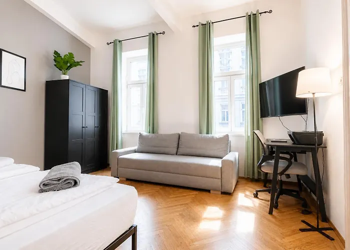 5-min To Danube Stylish 1br Apt, For Longstays Vienna